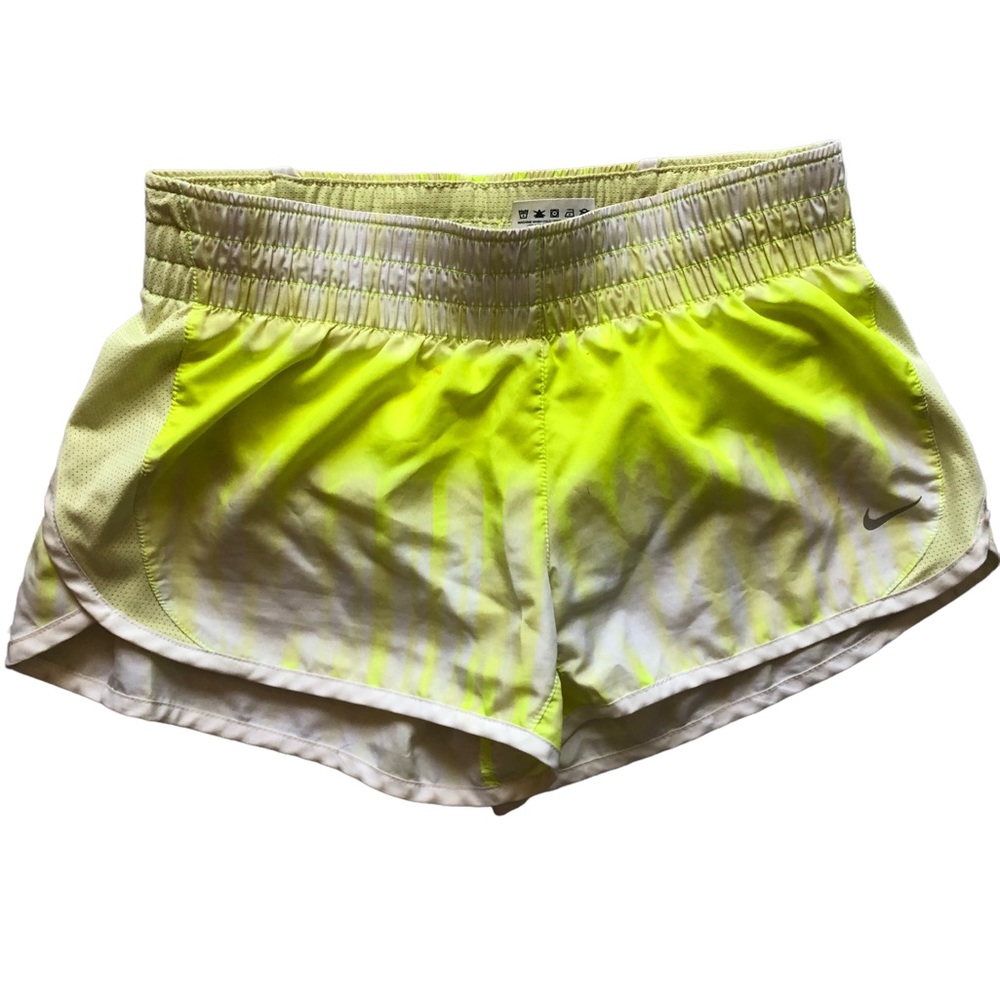 Neon Nike Dry Fit Short- size small